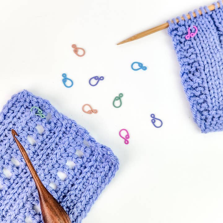 Simple Locking Stitch Markers - Twice Sheared Sheep