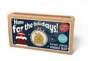Gingerbread House Mini Matchbox Christmas Cross Stitch Kit