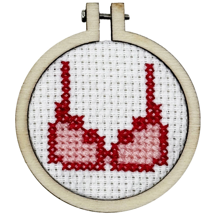 'Bravo!' Mini Matchbox Cross Stitch Kit