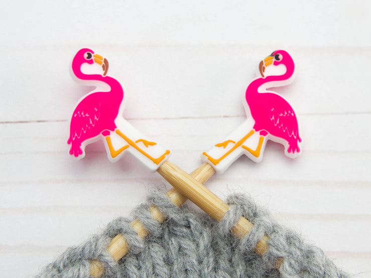Fancy Flamingo | Stitch Stoppers Knitting Notions