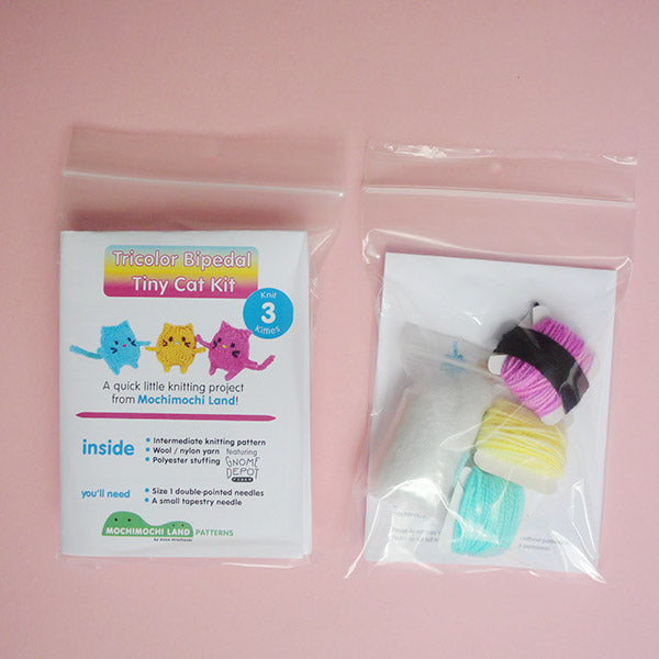 Tricolor Bipedal Cat Kit from Mochimochi Land