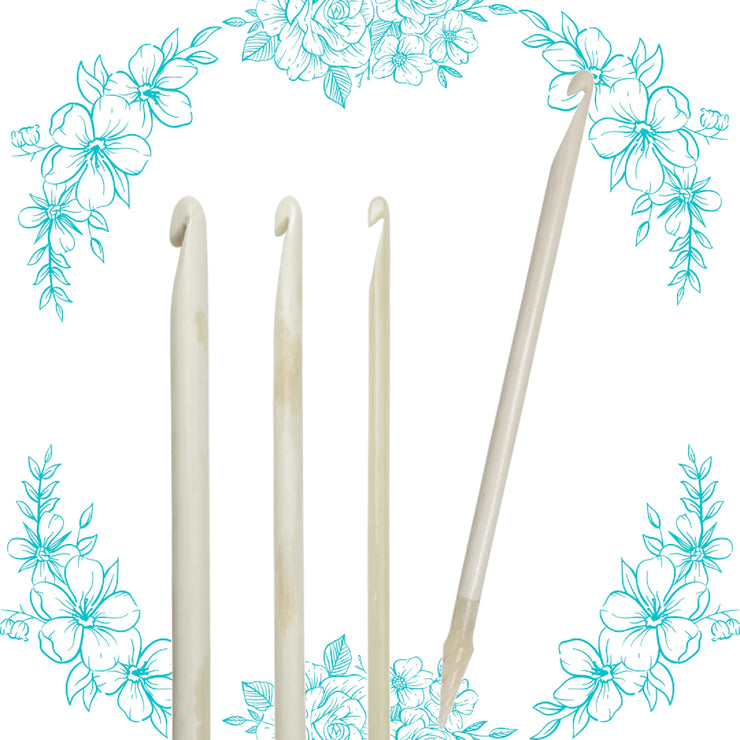 6" Bone Crochet Hooks from Nirvana