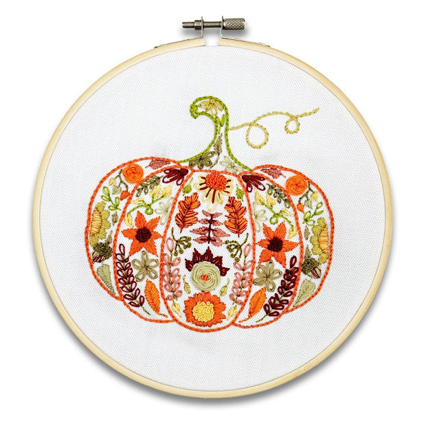 Pumpkin Sampler Embroidery Kit