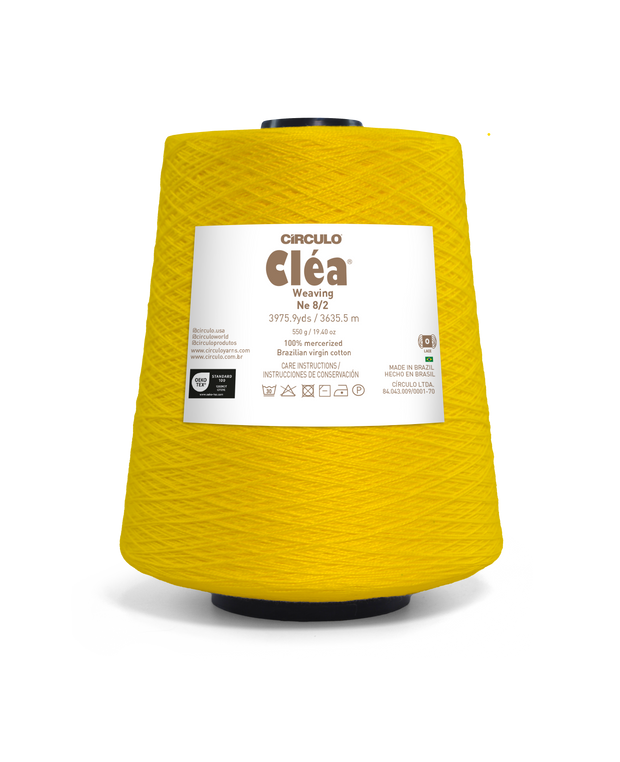 Clea 8/2 Mercerized Brazilian Virgin Cotton Weaving Yarn by Circulo