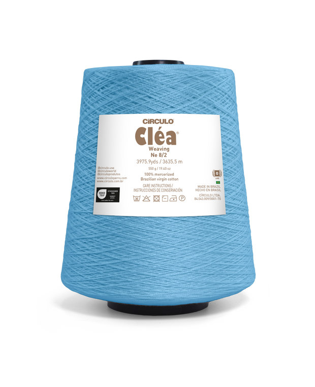 Clea 8/2 Mercerized Brazilian Virgin Cotton Weaving Yarn by Circulo