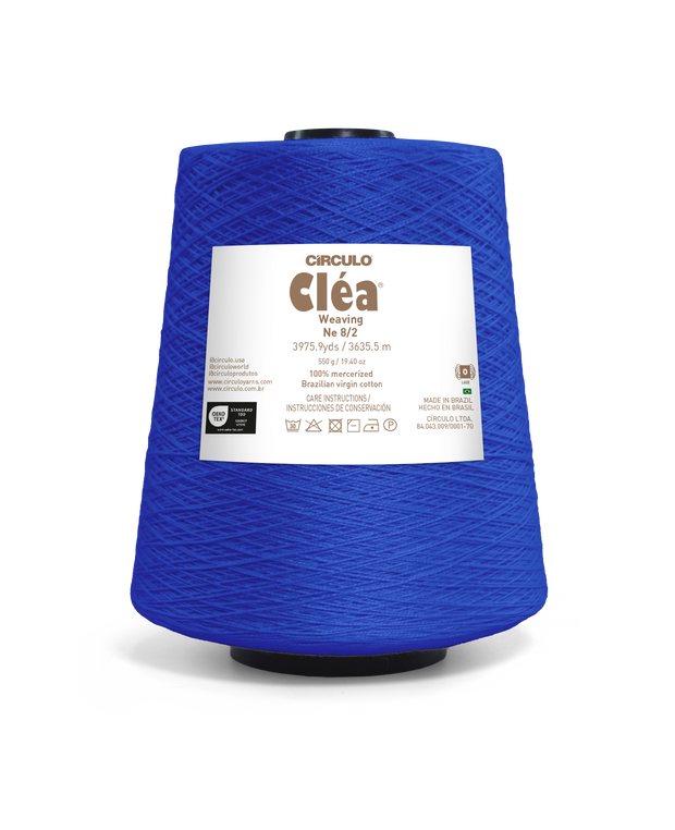 Clea 8/2 Mercerized Brazilian Virgin Cotton Weaving Yarn by Circulo