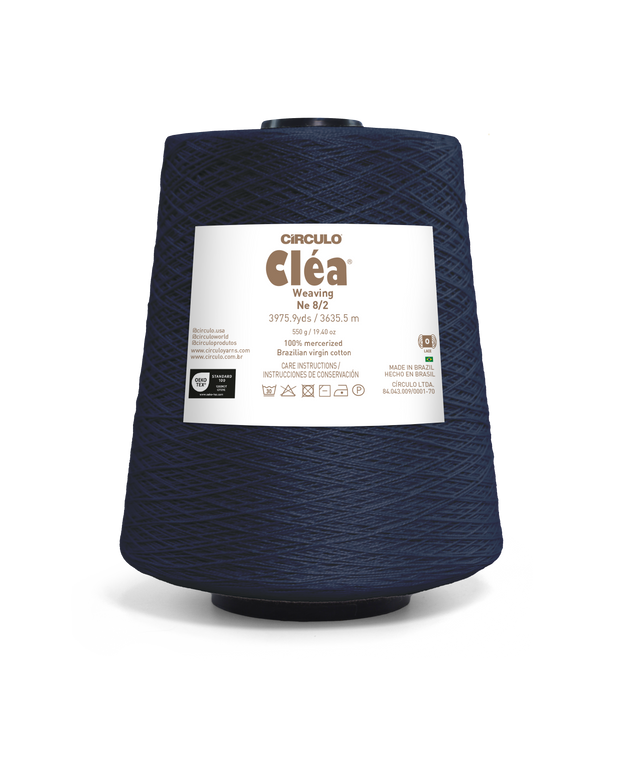 Clea 8/2 Mercerized Brazilian Virgin Cotton Weaving Yarn by Circulo
