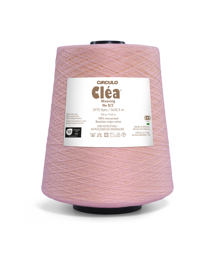 Clea 8/2 Mercerized Brazilian Virgin Cotton Weaving Yarn by Circulo