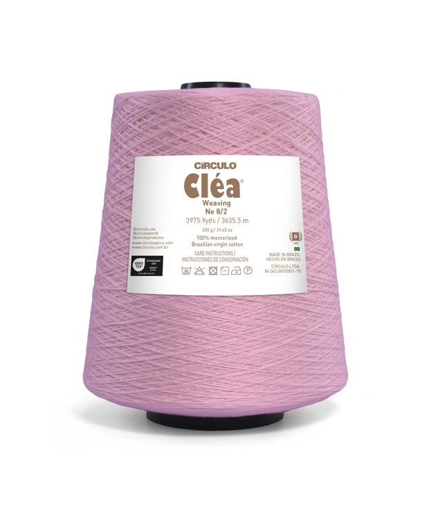 Clea 8/2 Mercerized Brazilian Virgin Cotton Weaving Yarn by Circulo