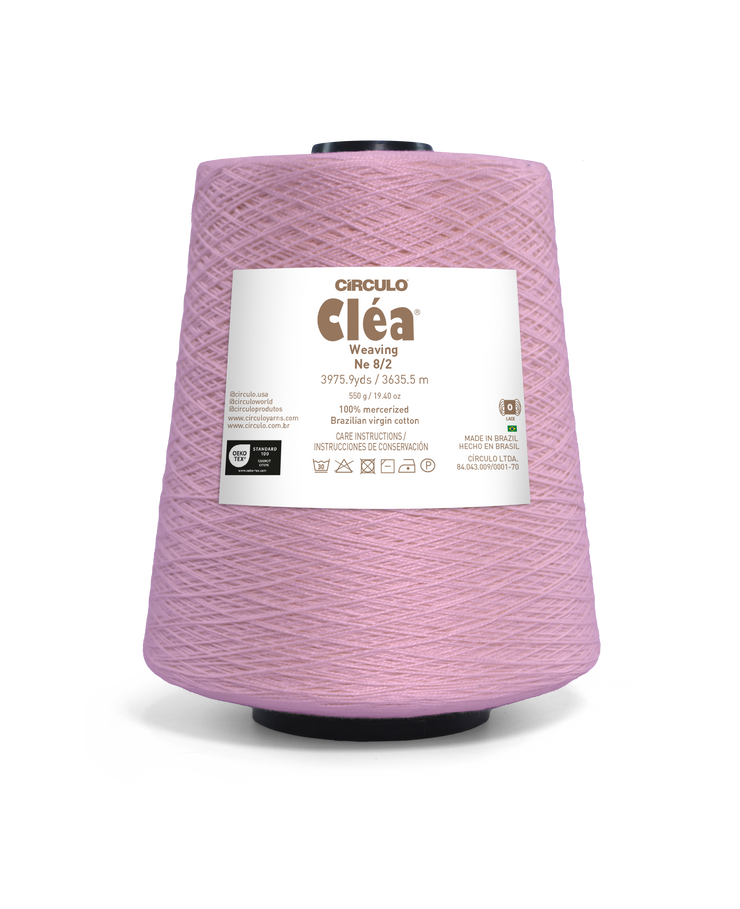 Clea 8/2 Mercerized Brazilian Virgin Cotton Weaving Yarn by Circulo