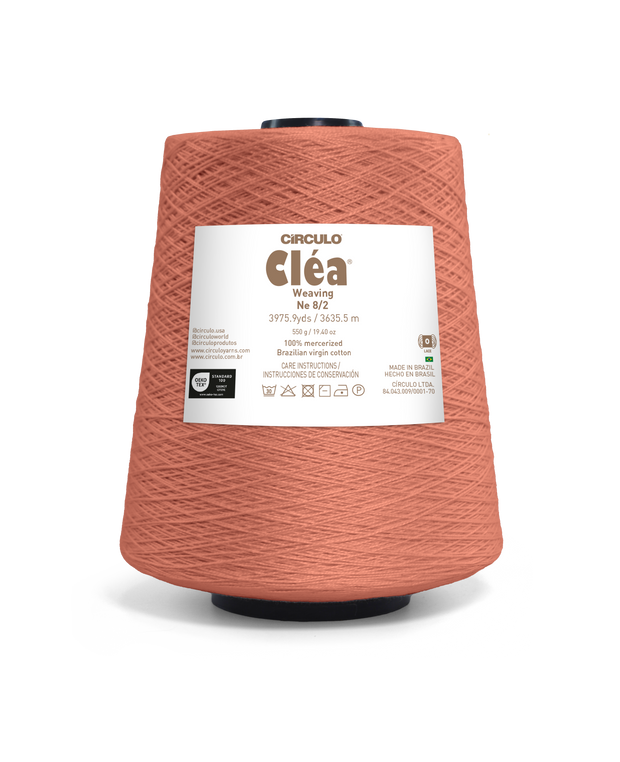 Clea 8/2 Mercerized Brazilian Virgin Cotton Weaving Yarn by Circulo