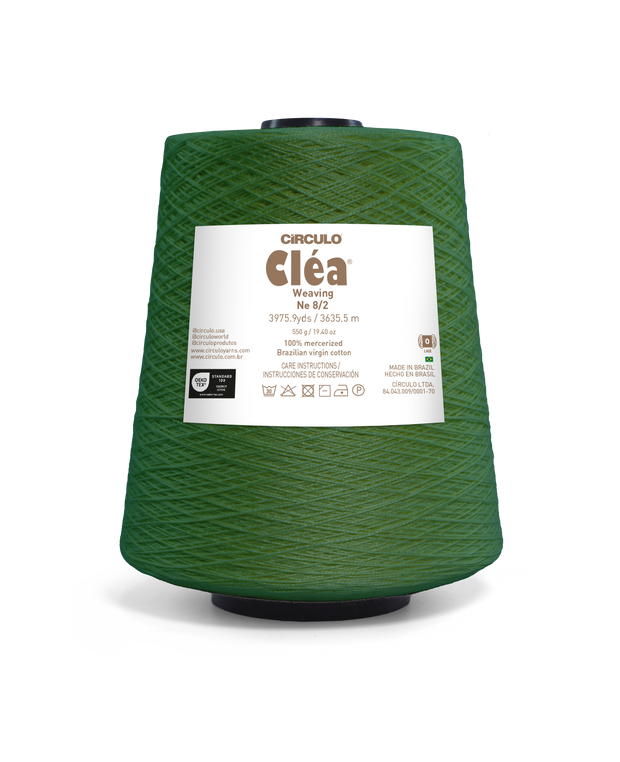 Clea 8/2 Mercerized Brazilian Virgin Cotton Weaving Yarn by Circulo