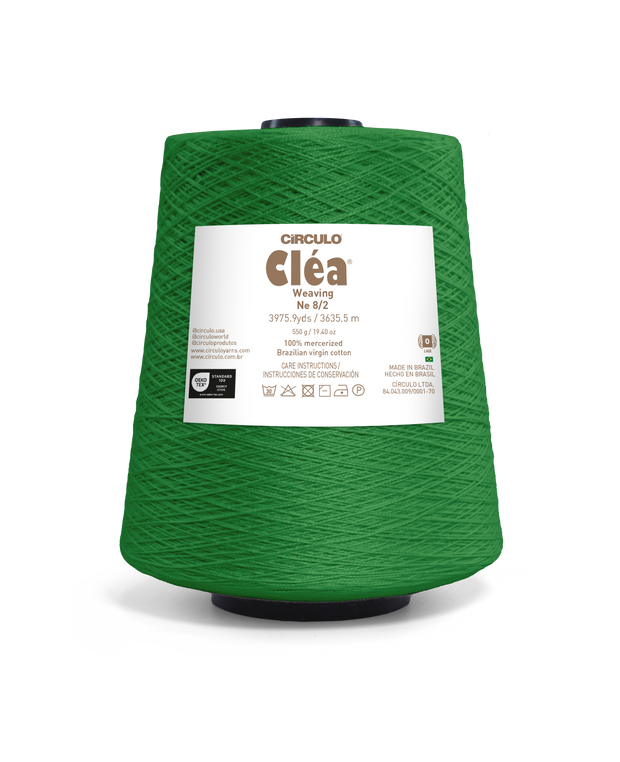 Clea 8/2 Mercerized Brazilian Virgin Cotton Weaving Yarn by Circulo