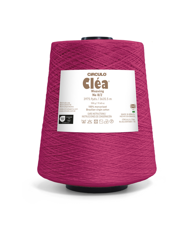 Clea 8/2 Mercerized Brazilian Virgin Cotton Weaving Yarn by Circulo