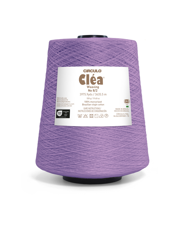Clea 8/2 Mercerized Brazilian Virgin Cotton Weaving Yarn by Circulo