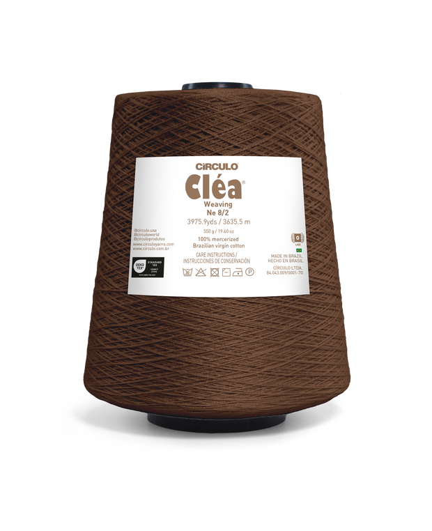 Clea 8/2 Mercerized Brazilian Virgin Cotton Weaving Yarn by Circulo