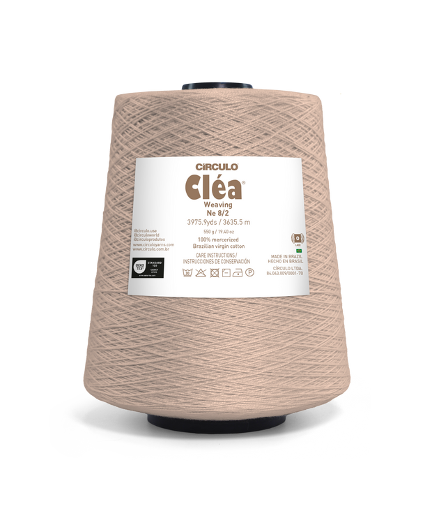 Clea 8/2 Mercerized Brazilian Virgin Cotton Weaving Yarn by Circulo