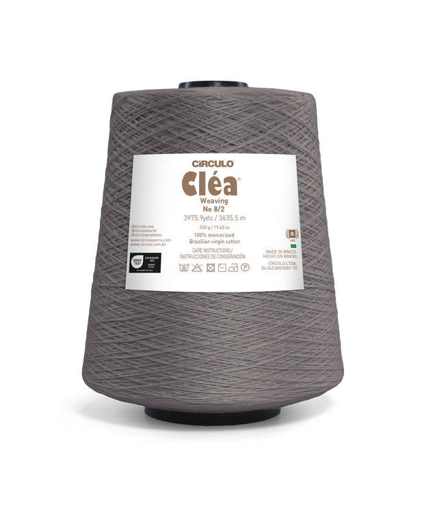 Clea 8/2 Mercerized Brazilian Virgin Cotton Weaving Yarn by Circulo