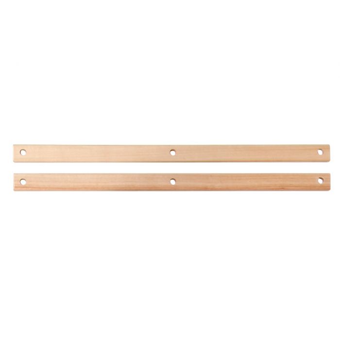 Cross/Warp Sticks for Katie Table Loom 30cm / 12" - with holes/per stick