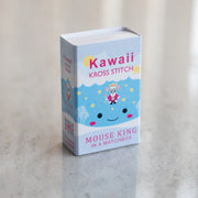 Kawaii Mouse King Cross Stitch Kit - Mini Cross Stitch in a Matchbox