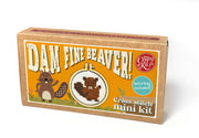 'Dam fine beaver!' Mini Matchbox Cross Stitch Kit