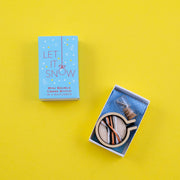 Christmas Bauble Let It Snow - Mini Cross Stitch in a Matchbox