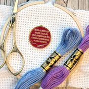 Proof I've Patience To Stab Something 4000x Needle Minder - Blue