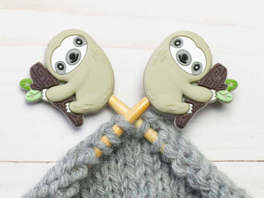 Sloth | Stitch Stoppers Point Protectors – Icon Fiber Arts