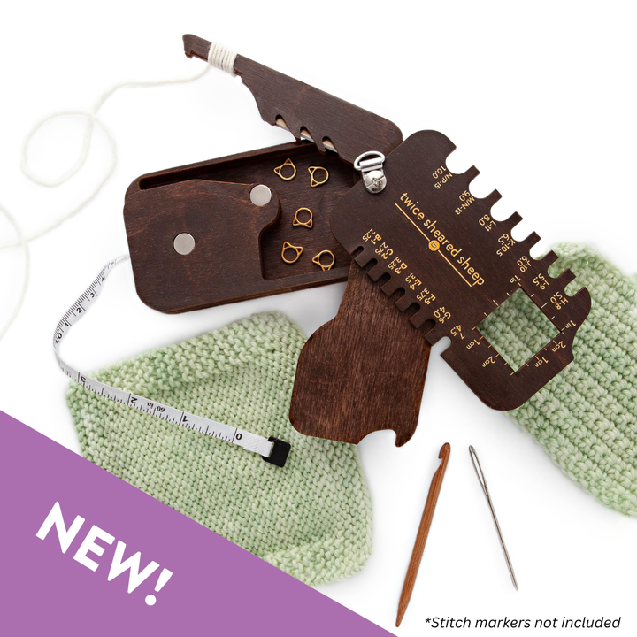 Stitch Scout Multi-Tool for Knitters &amp; Crocheters by Twice Sheared Sheep