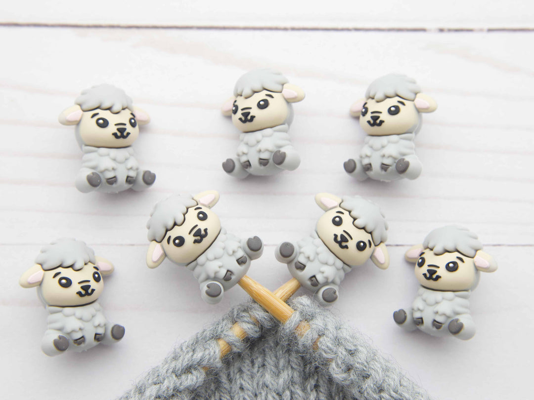 Little Grey Sheep | Stitch Stoppers
