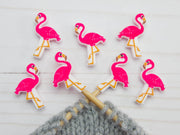 Fancy Flamingo | Stitch Stoppers Knitting Notions