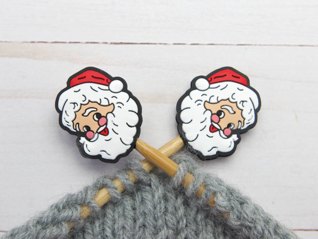 Classic Santa | Stitch Stoppers Point Protectors Knitting