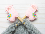 Pink Llama | Stitch Stoppers