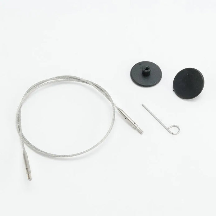 KnitPro GlideX Stainless Steel Cable for Interchangeable Tips