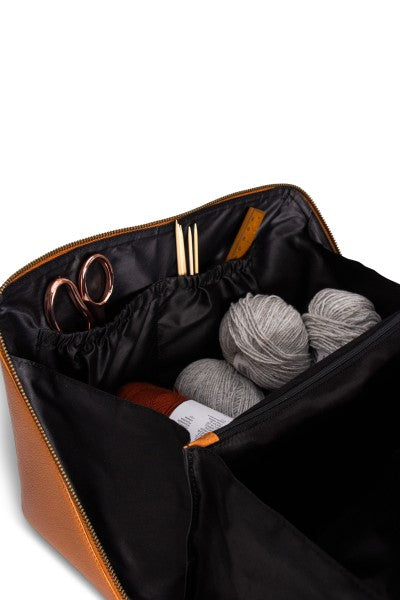 Cleo XL Leather Project Bag from Muud