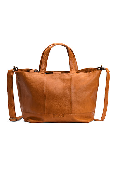 Hiba with Zipper Leather Project Bag from Muud