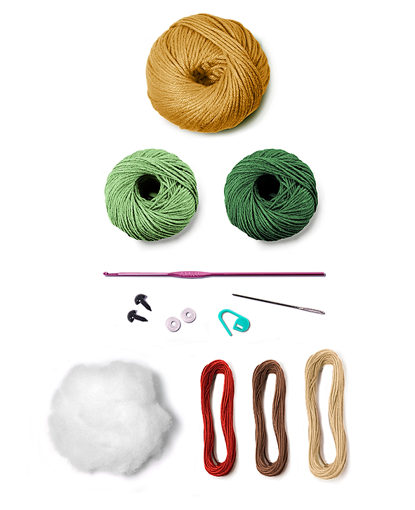 Santas Love Amigurumi Kit 2025 Christmas Collection by Circulo