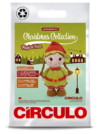Magical Nina Amigurumi Kit 2025 Christmas Collection by Circulo