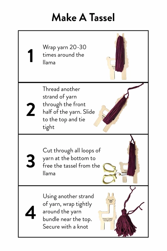 Poma-Llama Pom Pom, Tassel and Lucet Cord Maker by Twice Sheared Sheep