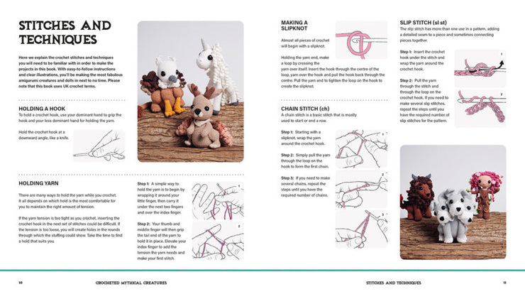 Crochet Mythical Creatures by Jackie Donhu