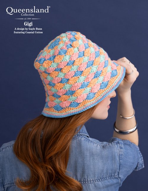Gigi Hat Crochet Pattern by Gayle Bunn