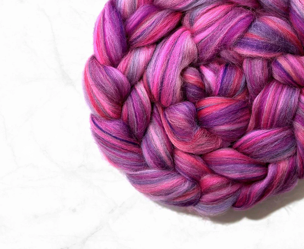 Merino Wool Blend Roving by the Ounce - Whisper