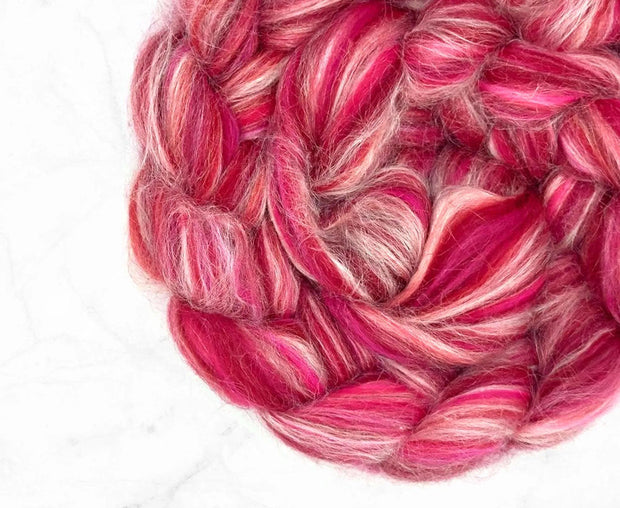 Merino Wool Blend Roving by the Ounce - Aries