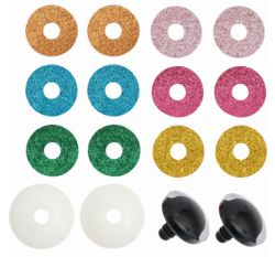 Safety eyes for cuddly toys 30 mm