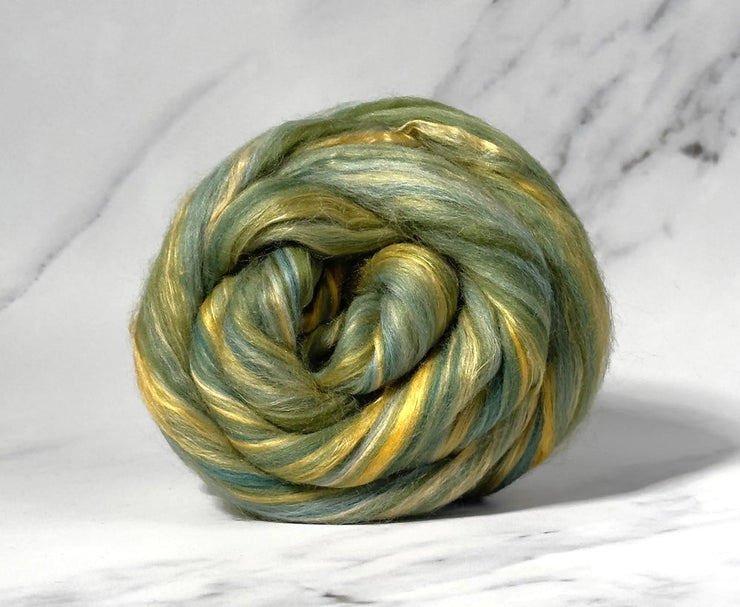 Merino Wool Blend Roving by the Ounce - Stately Home