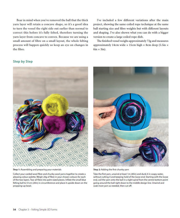 THREE-DIMENSIONAL WET FELTING