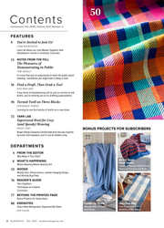 Handwoven Magazine Fall 2025, Volume XLVIII Number 8