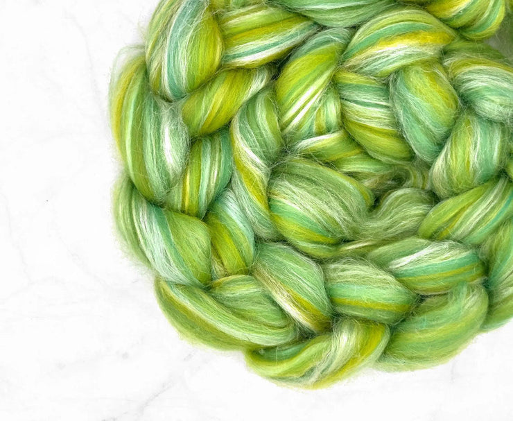Merino Wool Blend Roving by the Ounce - Virgo