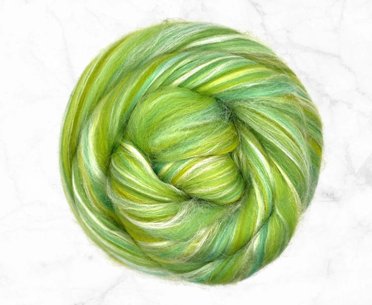 Merino Wool Blend Roving by the Ounce - Virgo