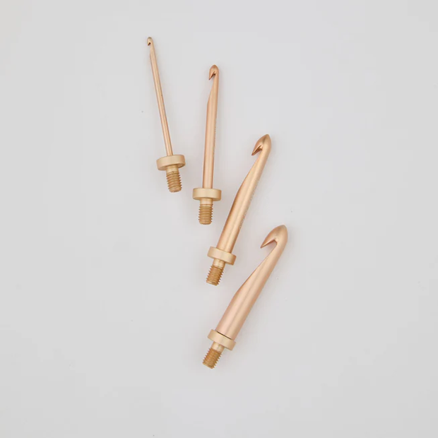 Oasis - IC Crochet Hook Tips Rose Gold by KnitPro ***Handles sold separately***